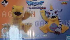 デジモン　一番くじ　C賞 アグモン＆ガブモン セットフィギュア