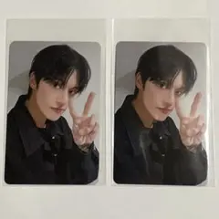 ATEEZ アチズ　オンラインFCくじ　E賞 ウヨン　トレカA 2枚