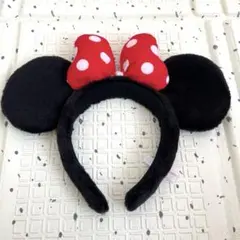 ミニーマウスカチューシャ　ディズニー