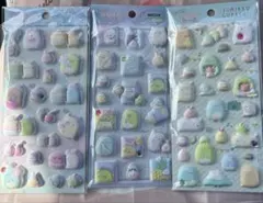 【正規品】すみっコぐらし 立体シール ぷっくりシール　もっとふにふにシール
