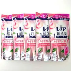 P&G 레노어 슈퍼 데오도란트 원위크 플로럴 앤 피치 340ml 5봉지 P