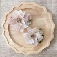 コサージュ、卒業式、入園式、卒園式、親子コサージュ、親子コーデ、髪飾り