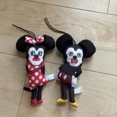 ゴールデンエッグス　 ミッキー＆ミニー ぬいぐるみマスコット 2個セットのサムネイル