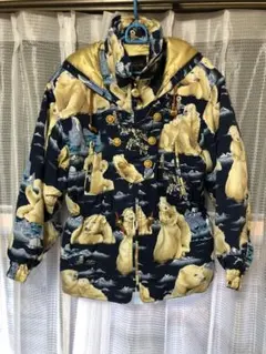 ⭐︎希少　KENSHO ABE スキーウェア　動物プリントジャケット&パンツ ⭐︎希少KENSHO ABE スキーウェア動物プリントジャケット&パンツ