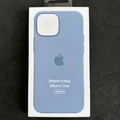 iPhone13mini ブルーフォグ　シリコーン アップル　 純正　新品