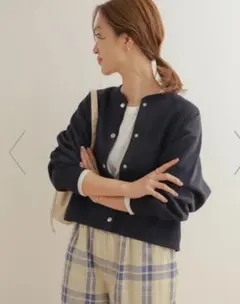 mm様ご専用 UR DOORS コットンスウェットラグランショートカーデ