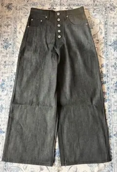 9/s project BUTTON FLY DENIM - BLACK - メルカリ