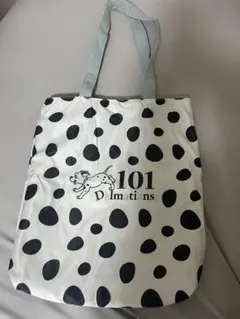 ディズニー　101 Dalmatians リバーシブル　トートバッグ
