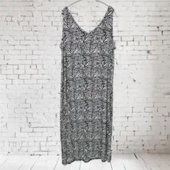 ノースリーブ ロングワンピース 花柄 春 人気 可愛い かわいい パーティ