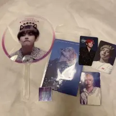 BTS キムテヒョン テテ 透明うちわ トレカセット