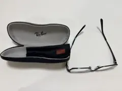 Ray-Ban チタン製 メガネフレーム ブラック
