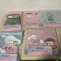 一番くじ　星のカービィ　F賞 ジッパーバッグコレクション　5種セット