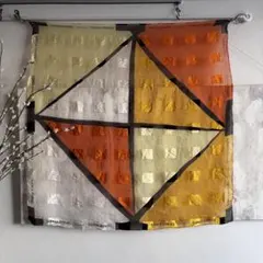 【SONIA RYKIEL】シルク100％ 大判ブランドスカーフ ヴィンテージ