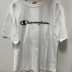 Champion チャンピオン ロゴ Tシャツ ホワイト Lサイズのサムネイル