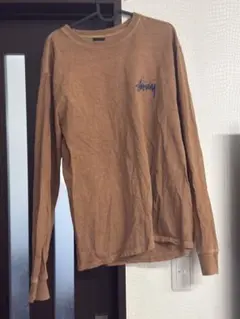 Stussy 長袖Tシャツ Mサイズ ブラウン　ステューシー
