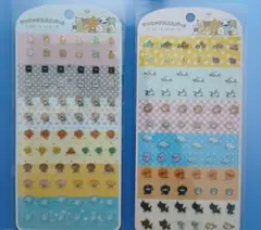 サンエックスユニバース　デコレーションシール2点 セット　新品未使用