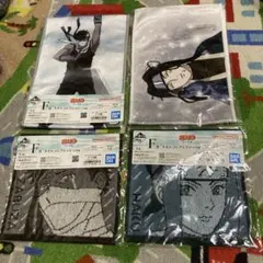 《新品》ナルト一番くじ F賞タオルコレクション再不斬＆白4種セット