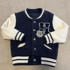 Tommy Hilfiger ボタン付きニットスタジャン 80
