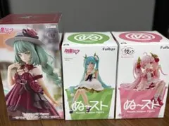 初音ミク　フィギュア　3体セット