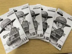 ワンピースカードゲーム 3周年記念　トレジャーキャンペーン　未開封5パック