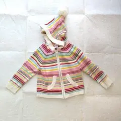 OLD NAVY フード付きニットアウター 3T