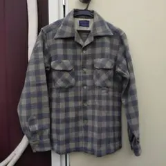 60’s PENDLETON ウールシャツ ボード オンブレ M Vintage