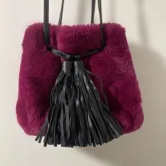 アーバンリサーチフリンジファーショルダーバッグ