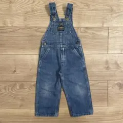 Oshkosh オーバーオール 3T デニム USA ヴィンテージ 60〜70s