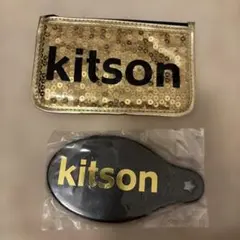 kitson スパンコールポーチ＆ミラーセットのサムネイル