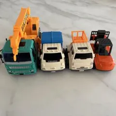 働く車　まとめ売り4台セット