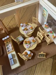 増量☆森のハンバーガー屋さん☆シルバニア☆ポテト☆お店☆パン屋さん☆ピザ屋さん☆