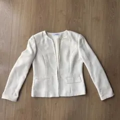 ホワイト フォーマルジャケット