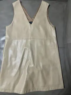 ユナイテッドアローズ　ワンピース　合皮　120