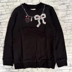 【新品タグ付】MIKI HOUSEリーナちゃんネックレスモチーフロンT140cm