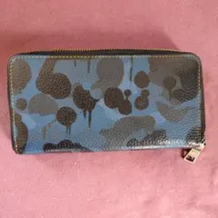 COACH　カモフラージュデザイン 長財布