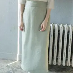 kastane リバーシブルジャガードIラインスカート