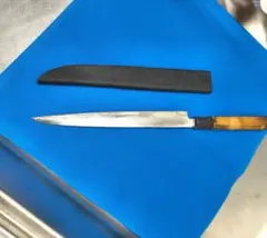 包丁 柳刃包丁 240mm 安来鋼青紙2号 朴シノギ柄 刺身包丁 12 - メルカリ