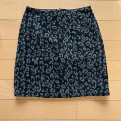 ★美品★NBB レオパード柄 タイトスカート XS