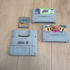 スーパーファミコン、ゲームボーイソフト ボンバーマン、ドンキーコング等3本セット