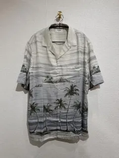 極美品 CELINE 20AW ハワイアンシャツ / レオパード プリント 40 極美品 CELINE 20AW ハワイアンシャツ / レオパード プリント 40