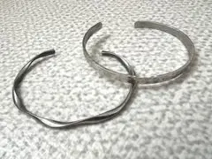 シルバー　ブレスレット　2点セット
