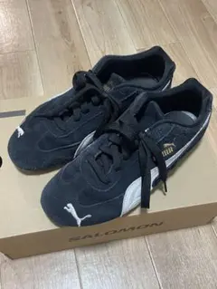 ☆PUMA. SPEED CAT. NAVY. 1回のみ使用の新古品☆ - メルカリ
