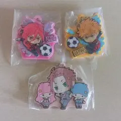 ブルーロック 千切豹馬 國神錬介 糸師冴 キーホルダー ポップラバー サンリオ