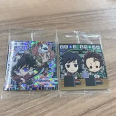 鬼滅の刃ウエハース13 冨岡義勇 竈門炭治郎 錆兎 シール セット