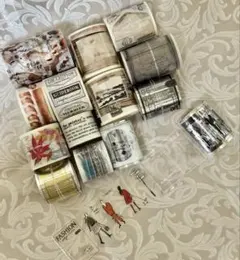 【新作入り！】海外マステ まとめ売り 中古76【最終価格】 新作入り！】海外マステ まとめ売り 中古76