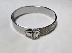 SWAROVSKI スワロフスキー バングル シルバー