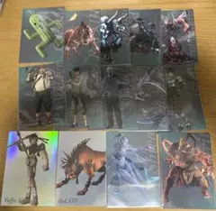 FINAL FANTASY VII デジタルカード ノーマル プレミアム 14枚
