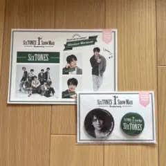 1st Anniversary 森本慎太郎 缶バッジ ステッカー