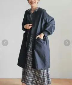 美品 URBAN RESEARCH DOORS 3WAYノーカラーモッズコート