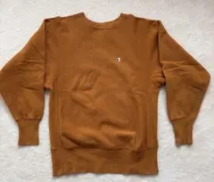 チャンピオン　リバースウィーブ　90s USA製　M マスタード　希少カラー